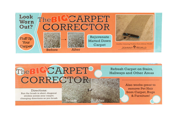 The BIG Carpet Corrector™ - from Johnny World
