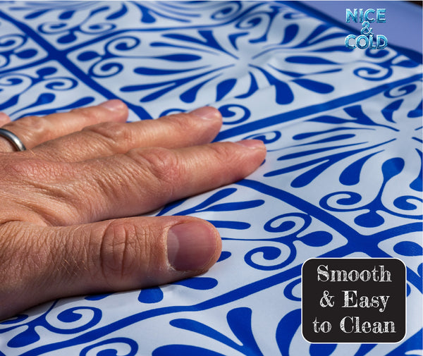 Reusable Freezable Ice Mat for Keeping Food Trays, Cheese Boards, Deli Meat, Veggie Plates, & Sushi Fresh and Cold – Charcuterie Chilling Mat – Perfect for Picnics & Parties!