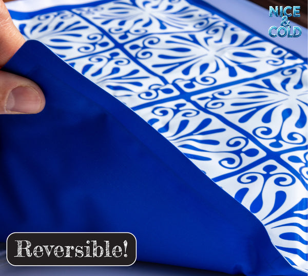 Reusable Freezable Ice Mat for Keeping Food Trays, Cheese Boards, Deli Meat, Veggie Plates, & Sushi Fresh and Cold – Charcuterie Chilling Mat – Perfect for Picnics & Parties!