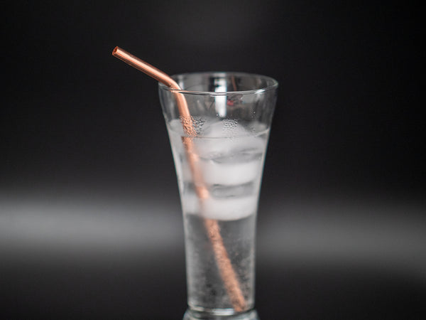 Cuyahoga Copper™ - Bent Pure Copper Drinking Straws