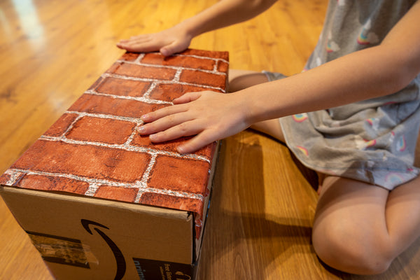 Play Blox - Building Block Stickers for Cardboard Boxes