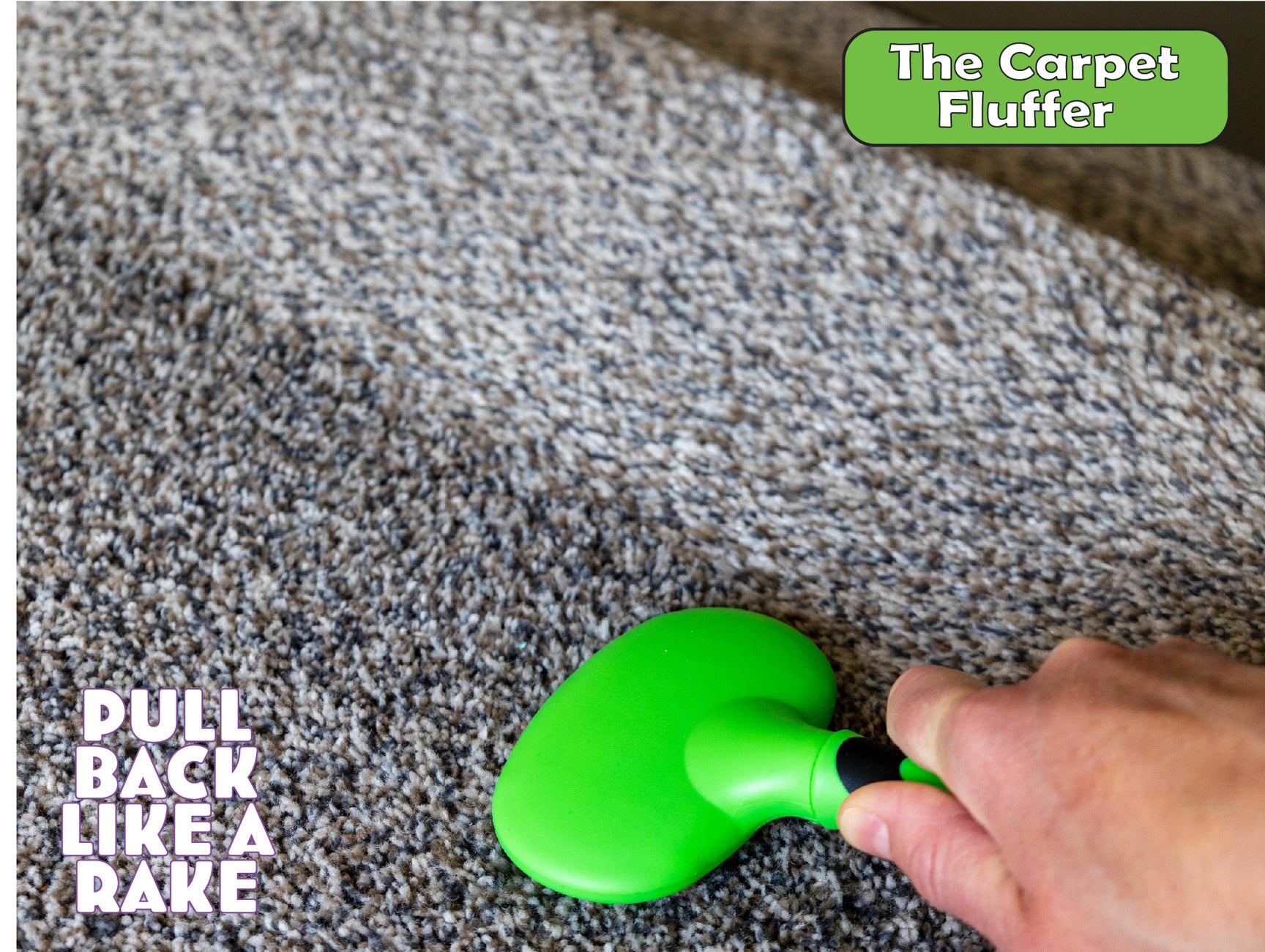 The Carpet Fluffer by Johnny World Products – Revitalize Matted Carpet