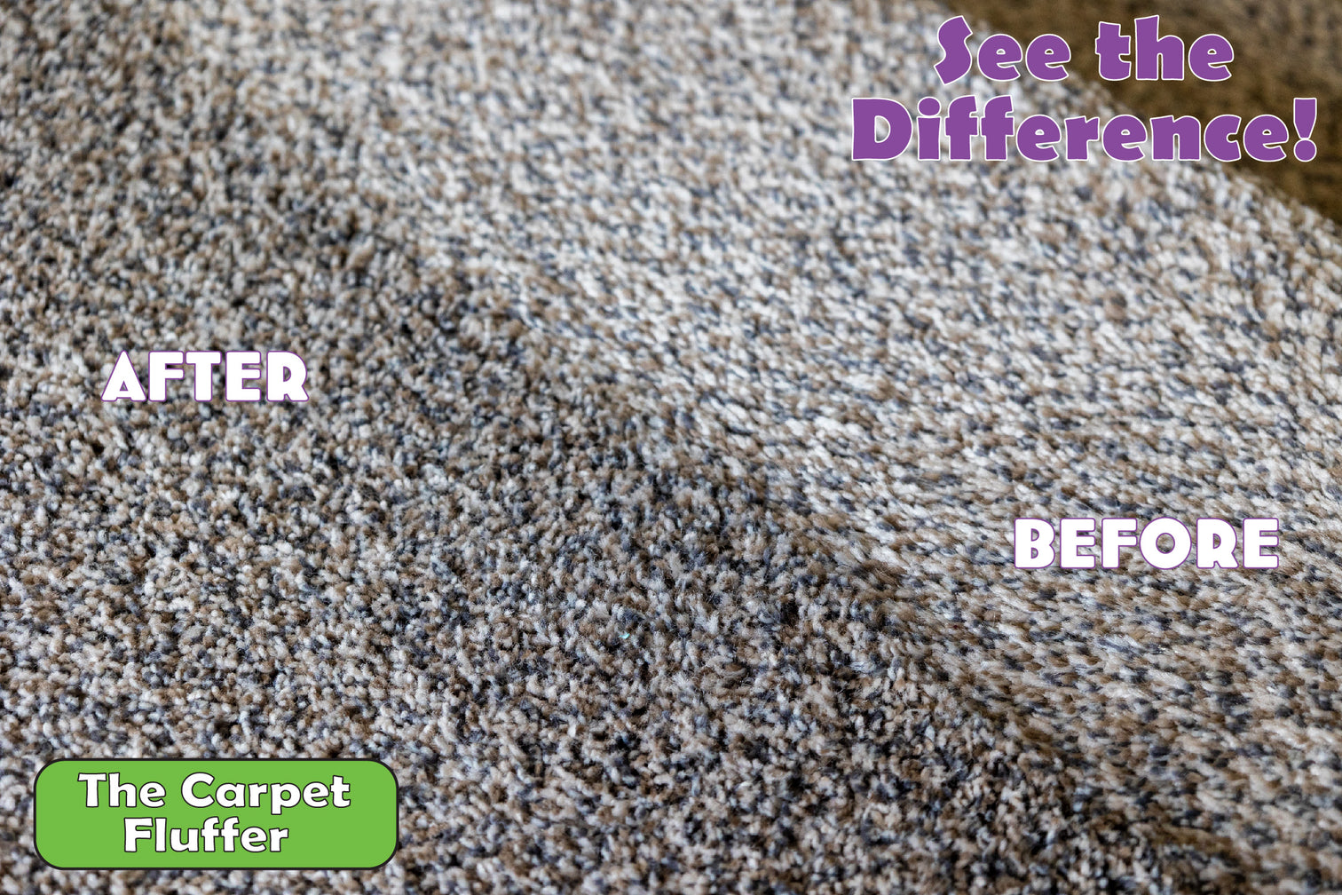 The Carpet Fluffer by Johnny World Products – Revitalize Matted Carpet