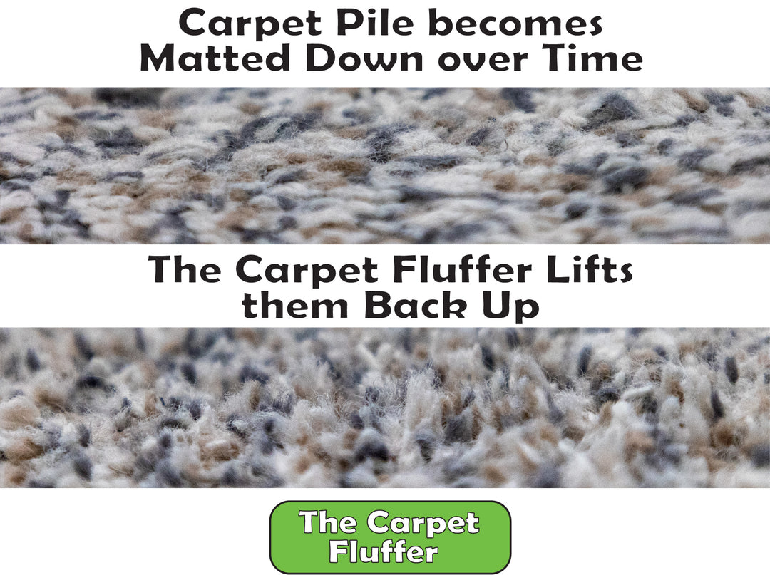 The Carpet Fluffer by Johnny World Products – Revitalize Matted Carpet