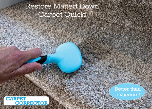 The Carpet Corrector™ - from Johnny World - The Carpet Corrector - Revive Matted Carpets Instantly! Ideal for High-Traffic Areas like Stairs, Hallways, and More