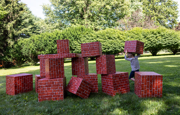 Play Blox - Building Block Stickers for Cardboard Boxes