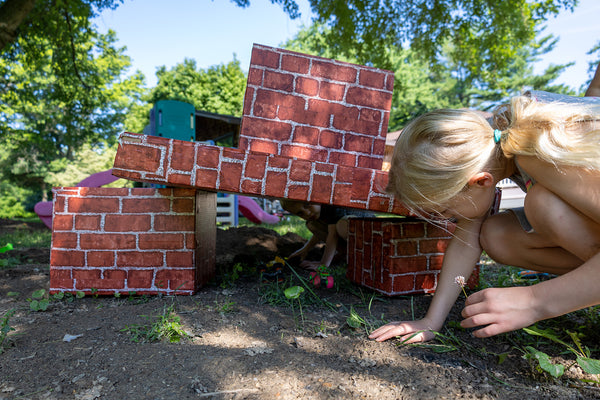 Play Blox - Building Block Stickers for Cardboard Boxes