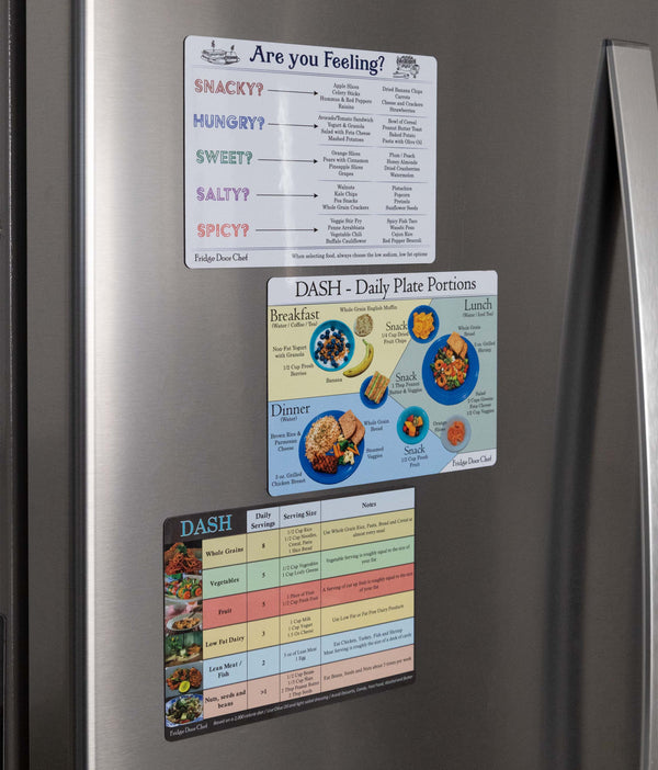 Fridge Door Chef ™ - DASH Diet Reference Magnet