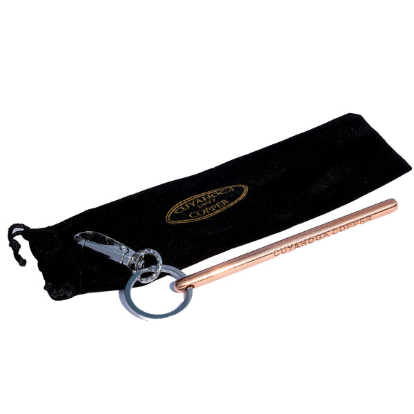 Cuyahoga Copper™ - Pure Copper Hand Roller Key Chain