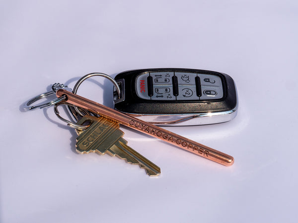 Cuyahoga Copper™ - Pure Copper Hand Roller Key Chain