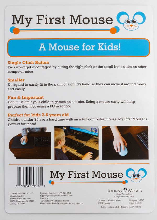 My First Mouse by Johnny World™ – Johnny World Products